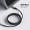 Cable USB C UNITEK C14110GY-2M 2 m USB 3.2 Gen 1 carga rápida 240 W negro