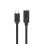 Cable UNITEK C14086BK USB C 0,5 m USB 3.2 Gen 2 10 Gbit/s Negro