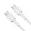 Cable Green Cell KABGC30W USB C a USB C 1,2 m 60W Blanco