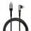 Cable USB C iBox IKUTC100 2 m Textil Carga Rápida 60 W Negro