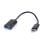 Adattatore USB Gembird A-OTG-CMAF2-01 USB-C a USB-A 0,2 m Nero