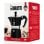 Caffettiera Moka Bialetti Moka Express 6 tazze Alluminio Nero