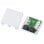 Panel de Conexión Alantec GN011 Cat6 UTP Blanco 2 Puertos RJ-45