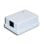 Prise murale réseau A-LAN GN005 Cat5e F/UTP Blanche 1 port RJ-45