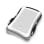 Caja de disco duro Silicon Power Armor A30 2.5 pulgadas Plástico y Goma Blanca USB 3.2 Gen1