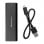 Caja SSD Externa Qoltec 50311 M.2 SATA USB Type-C Negro Compacta