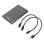 iBox IEUHDD6 Caixa Compacta USB-C para HDD/SSD 2.5" SATA III Cinzenta