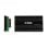 Box HDD iBox HD-01 2.5" SATA USB 2.0 Metallo Nero Compatibile Windows Mac Linux