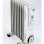 Elektrischer Radiator Ravanson OH-09 2000W 9 Rippen Drehknopf Griff Überhitzungsschutz
