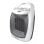 Calefactor Esperanza EHH006 Cerámico Interior Piso Negro Giratorio 1500W