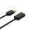 Cabo USB UNITEK Y-C456GBK 0,5 m Type-A Macho-Fêmea Dourado Preto