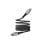 Câble USB C Havit 6939119077549 1 m Noir Argent Blanc Power Delivery 60 W