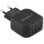 Qoltec 50191 Carregador Universal Interior 3x USB Tipo C 17W Preto