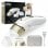 IPL Haarentfernungsgerät Braun Silk-expert Pro PL5356 Gold Weiß 10 Intensitätsstufen