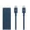 Cavo USB-C Apple Beats 1,5 m maglia Navy ricarica rapida USB 2.0