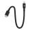 Cavo USB-C a Lightning Apple MEQM4ZM/A 0,2m Nero Carica Rapida Trenzato