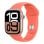 Pulseira Apple MDT04ZM/A Watch Laranja M/L Fluoroelastômero para 38-42mm