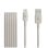 Cavo USB Apple Beats 1,5 m USB-A a USB-C Bianco Carica Rapida