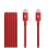 Cavo USB C Apple Beats 1,5 m Rosso Ricarica Rapida Intrecciato