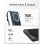 Powerbank Veger MagOn W1151-B 10000mAh Magnética Wireless 22,5W Preto/Branco
