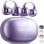 Auriculaires Kinglucky Clip-on sans fil Bluetooth 5.4, sport et appels, réduction de bruit, violets