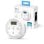 Rauch- und Gasmelder GARZA Smart WiFi Bluetooth Kabellos LED-Test Alarm App