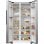 Frigorifero Americano Gorenje NRR9185EAXL No Frost 179cm 550L E Argento Dispenser Ghiaccio