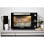 Four électrique Blaupunkt EOM601 45 L Noir Inox rotissoire convection