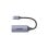 UNITEK U1323A Adaptador USB-C para RJ-45 e USB-C 100W Alumínio