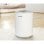 Humidificador Blaupunkt AHE601 Blanco LED Evaporación Vapor 4L 18W