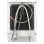 Lave-vaisselle Electrolux Serie 300 ESA47210SW 13 couverts E AirDry LCD 44 dB
