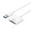 Lector de tarjetas UNITEK Y-9321 USB 3.2 Blanco MicroSD SD compacto