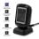 Lector de códigos de barras Qoltec 50864 fijo 1D/2D LED USB 1,8 m ABS