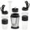 Licuadora Adler AD 4081 800W Inox Preto 0,57L Picahielos Garrafas Desportivas