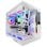 Boîtier Mars Gaming MC-MIRAGE IPS 7,2" LCD Blanc Double Chambre Verre Trempé