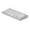Teclado mecânico Dark Project Terra Nova Layout ANSI RGB branco compacto