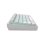 Teclado mecânico Dark Project Terra Nova Layout ANSI RGB branco compacto