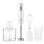 Frullatore a immersione Adler AD 4620 800W 0,75L Bianco lame acciaio inox