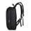 Mochila Addison 316015 15.6" Polyester Noir USB Étanche et Expandable