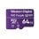 Scheda MicroSD Western Digital WD Purple SC QD101 64GB MicroSDXC Classe 10 U1