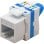 Conector de Red Roline IWP-MD C6A/UROTT UTP Hembra Blanco compacto