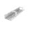 Organizador de cables Activejet CMP502 metálico blanco para escritorio 500 mm