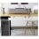 Organizador de cables Activejet CMP502 metálico blanco para escritorio 500 mm