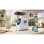 Hachoir Bosch MFWS420W 1300W Blanc Inox 2 vitesses câble 1 m