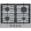 Plaque de cuisson Bosch Serie 6 PCH6A5I90 gaz 60 cm 4 zones inox