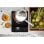 Piastra a induzione Adler AD 6513 2000W 1 zona LCD timer blocco bambini