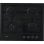 Plaque de cuisson Whirlpool AKT 6465/NB1 gaz 4 feux 60 cm noir inox