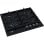 Plaque de cuisson Whirlpool AKT 6465/NB1 gaz 4 feux 60 cm noir inox