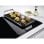 Placa de indução Electrolux EIV835 80 cm 5 zonas Touch Preto integrada