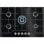 Placa a Gás Electrolux KGG75362K Integrada 74 cm 5 Zonas Preto